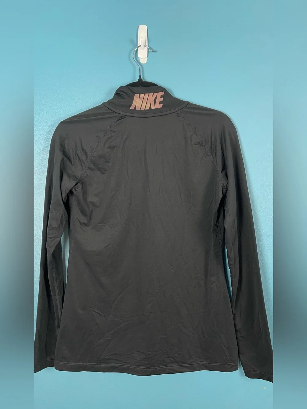 NIKE PRO “NERIEDS” tights & matching quarter zip pullover SET!! Size Medium